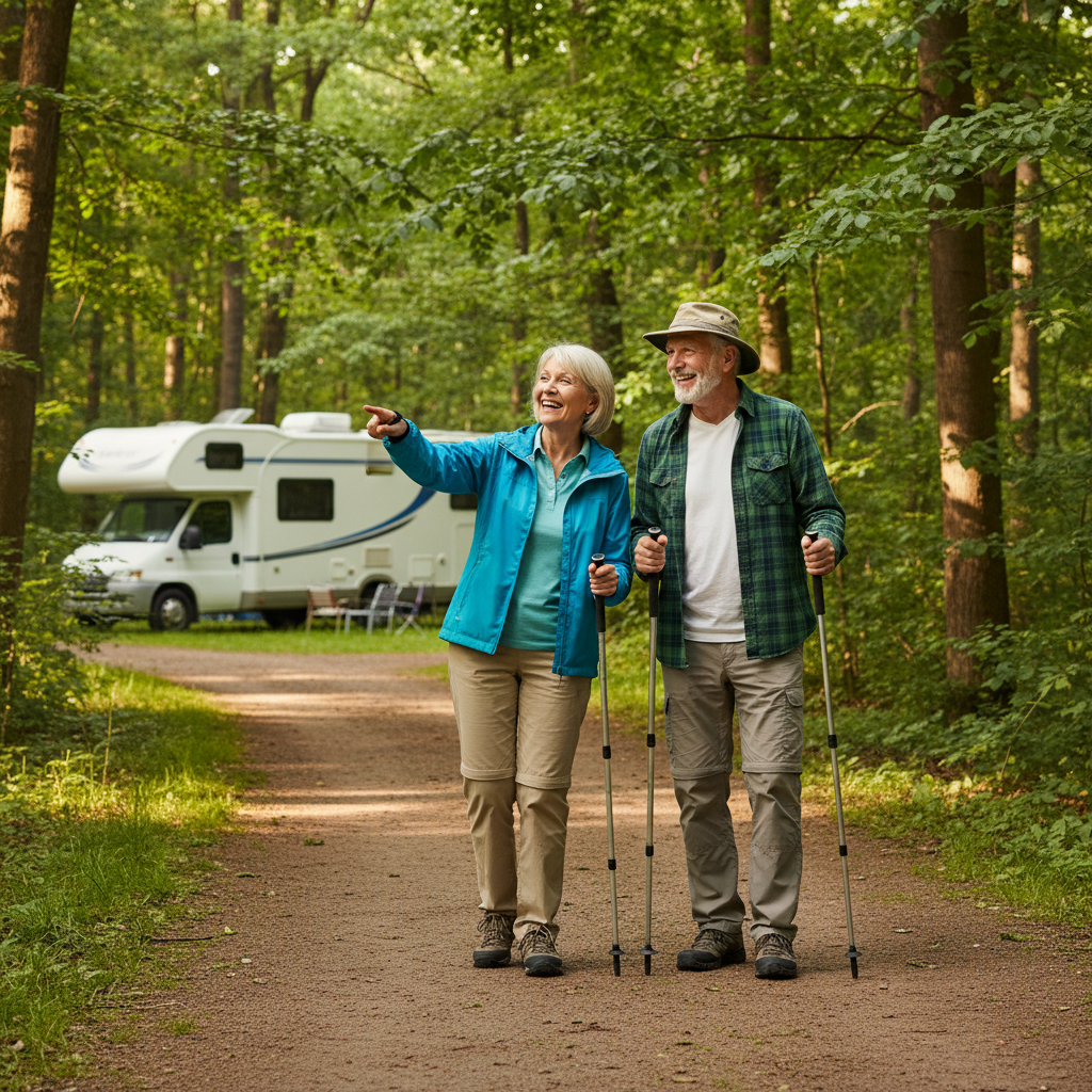 Joint-Friendly Activities for Active Senior Campers