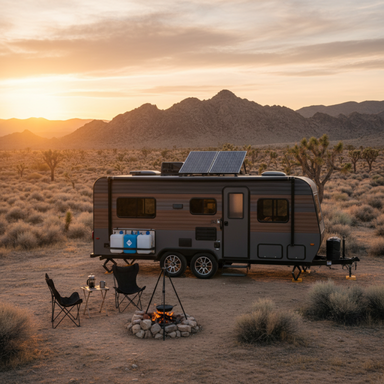 Boondocking Water Conservation: 7 Days on 40 Gallons