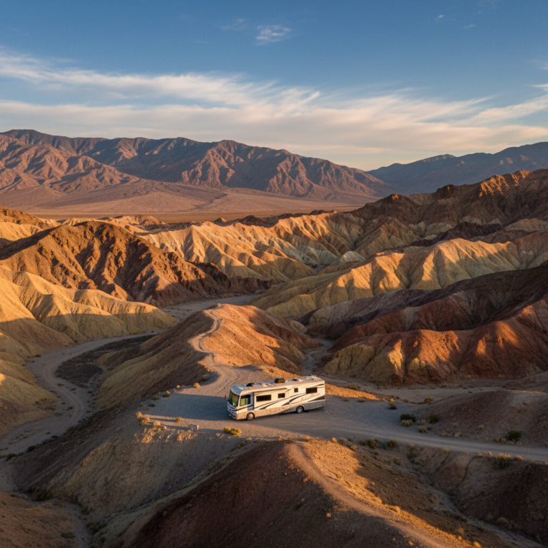 Death Valley Hidden Gems: RV Routes Beyond Tourist Crowds