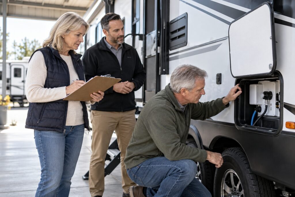 RV Inspection and Dealer Questions to Resolve Before Signing